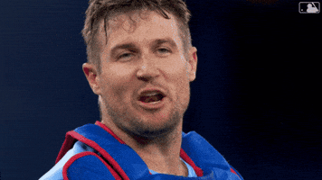 Major League Baseball Smile GIF by Toronto Blue Jays