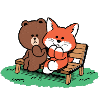 熊大 Gif Line Brown Bear Farm Discover Share Gifs