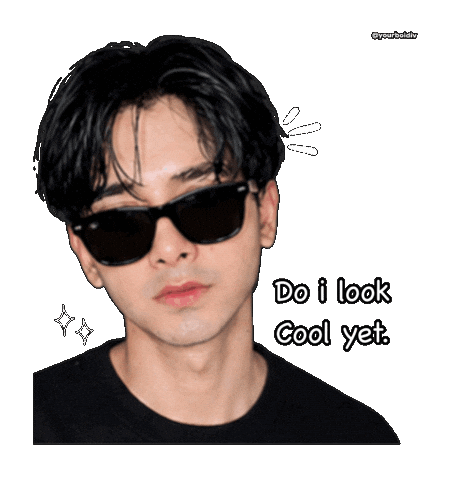 Sticker Look Cool Sticker