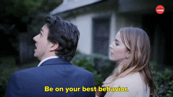 Nervous Behave Yourself GIF by BuzzFeed