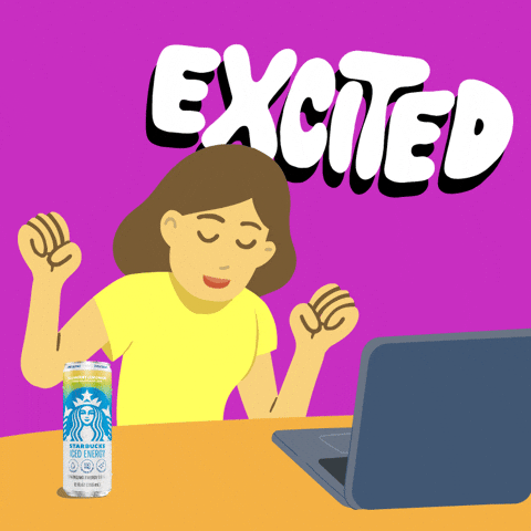 Excited Oh Yeah GIF by Starbucks