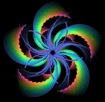 Art Rainbow GIF by Quasi Crystals
