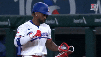 Celebrate Texas Rangers GIF by MLB