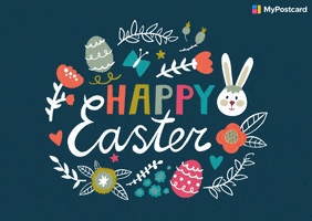 Happy Easter GIF by MyPostcard