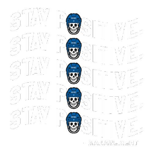 Good Vibes Hockey Sticker by New York Isles Social Club