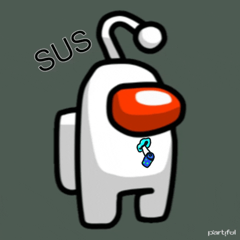 Among Us Sus Sticker - Among Us Sus Imposter - Discover & Share GIFs