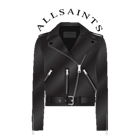 Leather Jacket Sticker by AllSaints