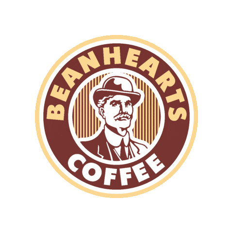 Beanhearts Coffee Sticker