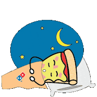 Sleepy Pizza Hut Sticker by Domino's Pizza Singapore