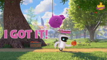 I Got It Yes GIF by Sunny Bunnies