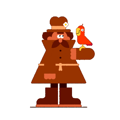 Maddie And Triggs Sticker by Turnip and Duck