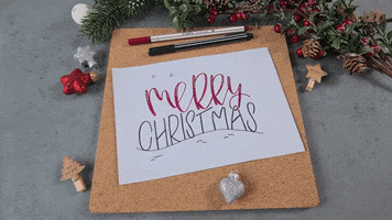 Merry Christmas Love GIF by STABILO