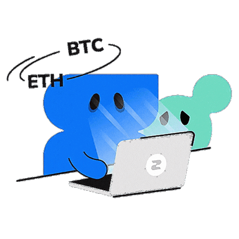 Crypto Sticker by ZONE Wallet