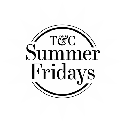 Tc Summer Fridays Sticker by Town & Country Magazine