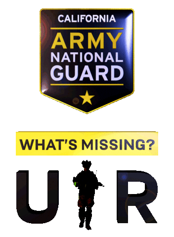 Los Angeles Go Army Sticker by California Army National Guard