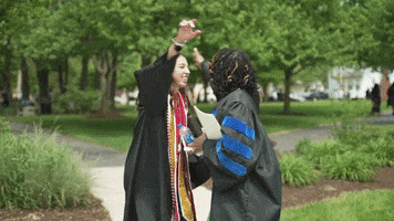 Graduation Hug GIF by DePauw University