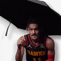 Raining Trae Young GIF by Atlanta Hawks