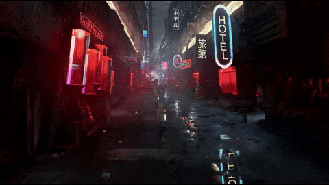 Blade Runner Loop GIF by vrammsthevale - Find & Share on GIPHY