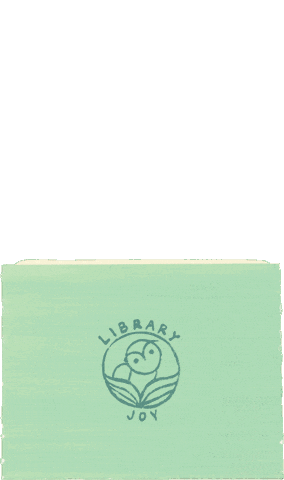 Book Sticker by Lorraine Nam