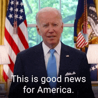 Joe Biden Good Job GIF by The Democrats