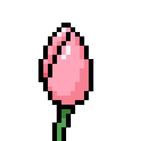 Pixel Hello Sticker