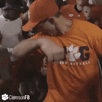 College Football Dab GIF by Clemson Tigers