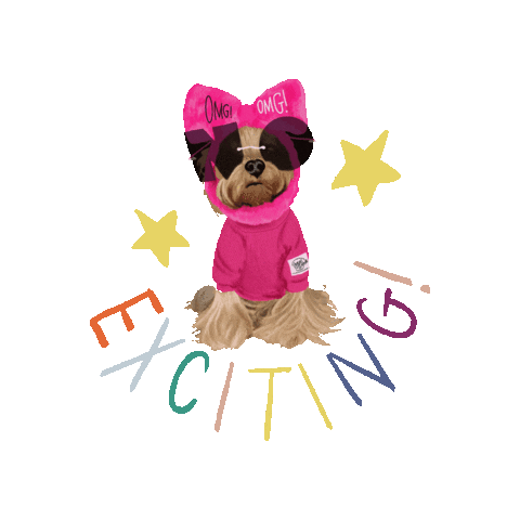 Happy Puppy Love Sticker by Honey Boo Designs