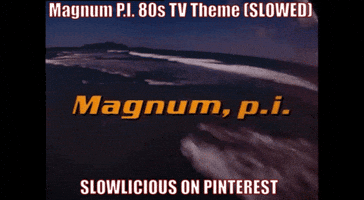 Magnum Pi Slowlicious Slowed GIF