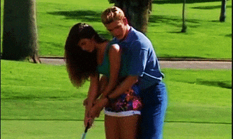 golfing saved by the bell GIF