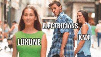 Meme Electrician GIF by Loxone - Create Automation