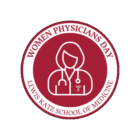 Temple University Sticker by Temple Med School