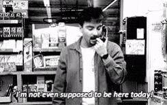 Frustrated Day Off GIF