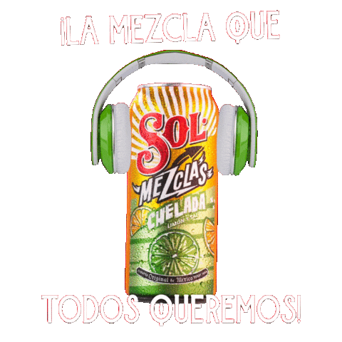 Chelada Mezclas Sticker by Cerveza Sol Mx