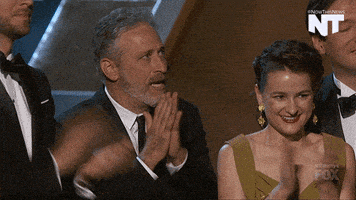 jon stewart television GIF by NowThis 