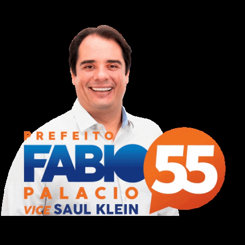 fabiopalacio vice 55 prefeito voto GIF