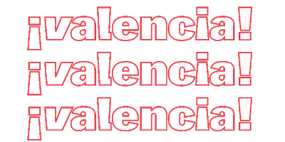 Valencia Kommunikation Sticker