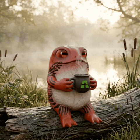 Cup Of Tea Chill GIF by Ape Church