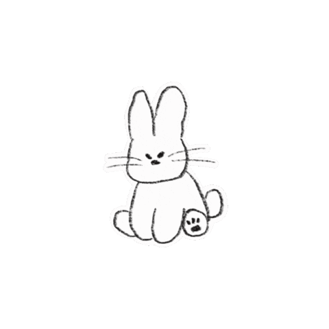Bunny Sticker