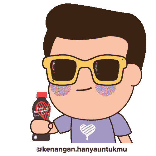 Kopi Kenangan Hanya Untukmu Sticker