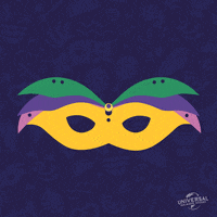 Mardi Gras Parade Carnaval GIF by Universal Parks and Resorts