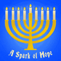 A spark of hope Menorah