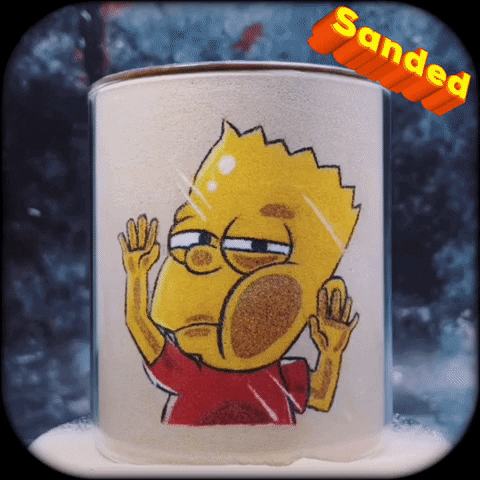 The Simpsons Sand GIF