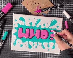 Lettering What GIF by STABILO