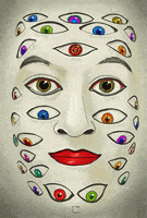 tripping out third eye GIF by Phazed