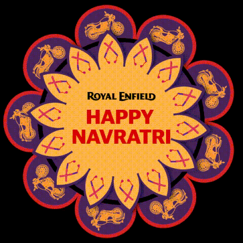 Navratri Garba GIF by Royal Enfield