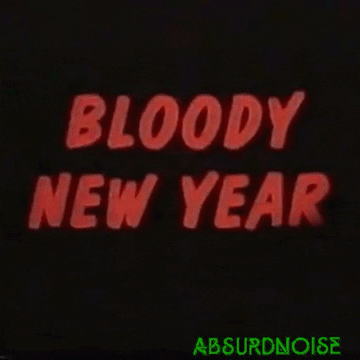 new years eve glitch GIF by absurdnoise