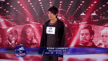 adam lambert auditions GIF by American Idol