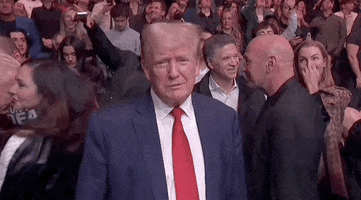 Donald Trump Thank You GIF by UFC