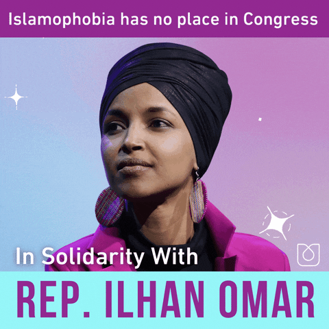 Ilhan Omar News GIF by UltraViolet