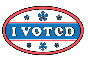 United States Sticker Sticker by Rock The Vote